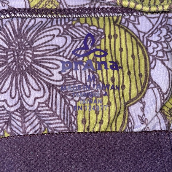 Prana Amaya Athleisure purple and green dress size Medium - Picture 4 of 6